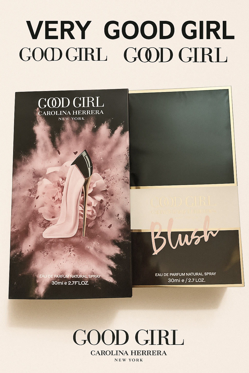 CAROLINA HERRERA GOOD GIRL BLUSH EAU DE PARFUM 80ML (SALE 50% OFF ON MRP)